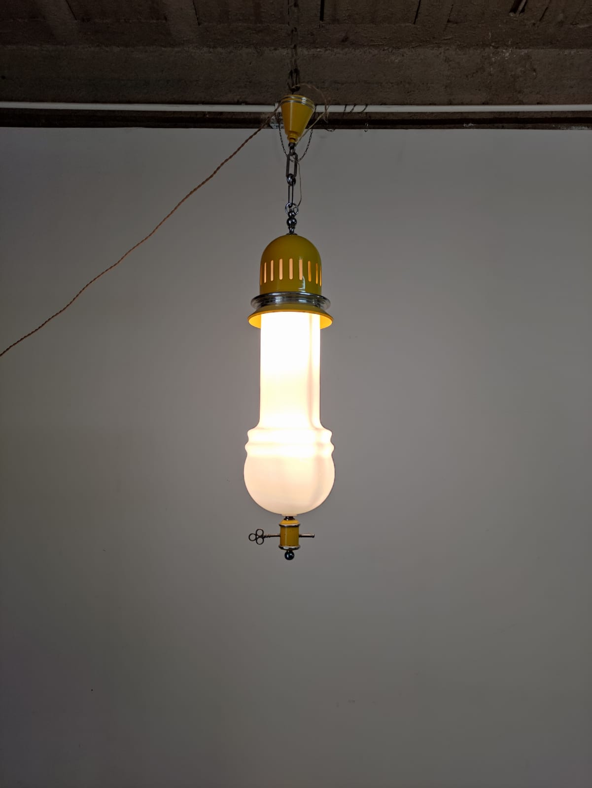 Lampadario anni 70 a semaforo - immagine 9