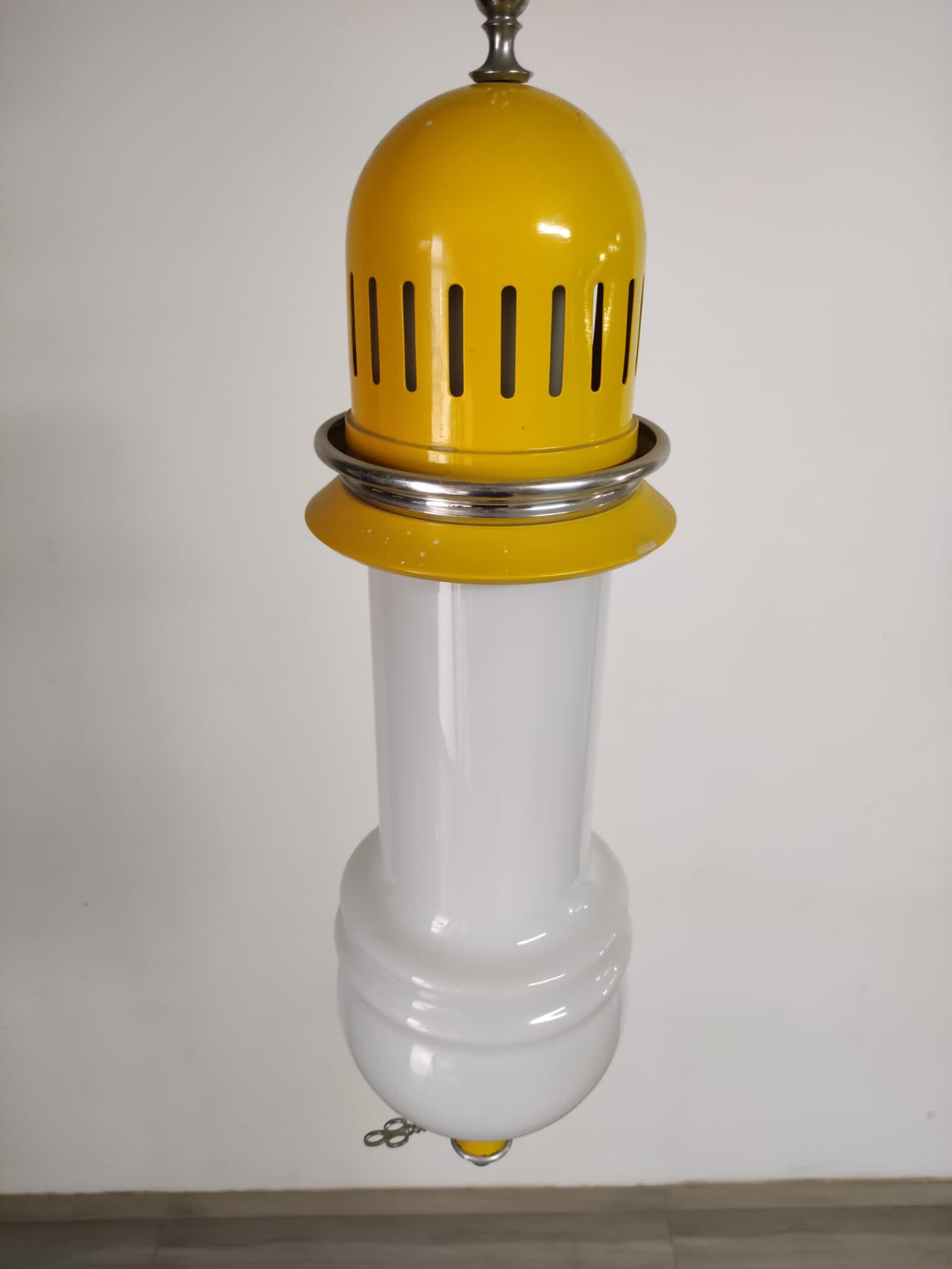 Lampadario anni 70 a semaforo