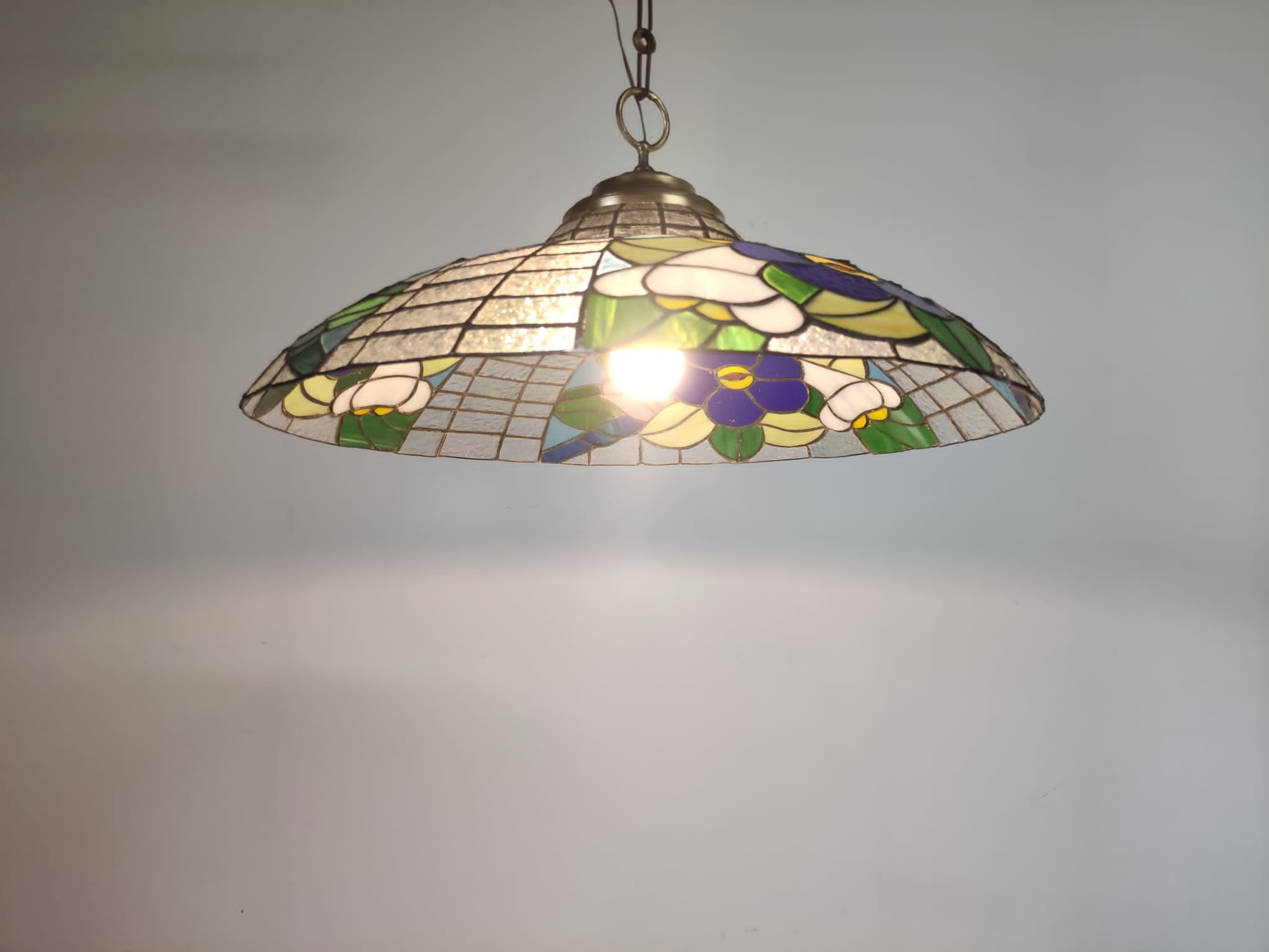 Lampadario stile Tiffany - immagine 6