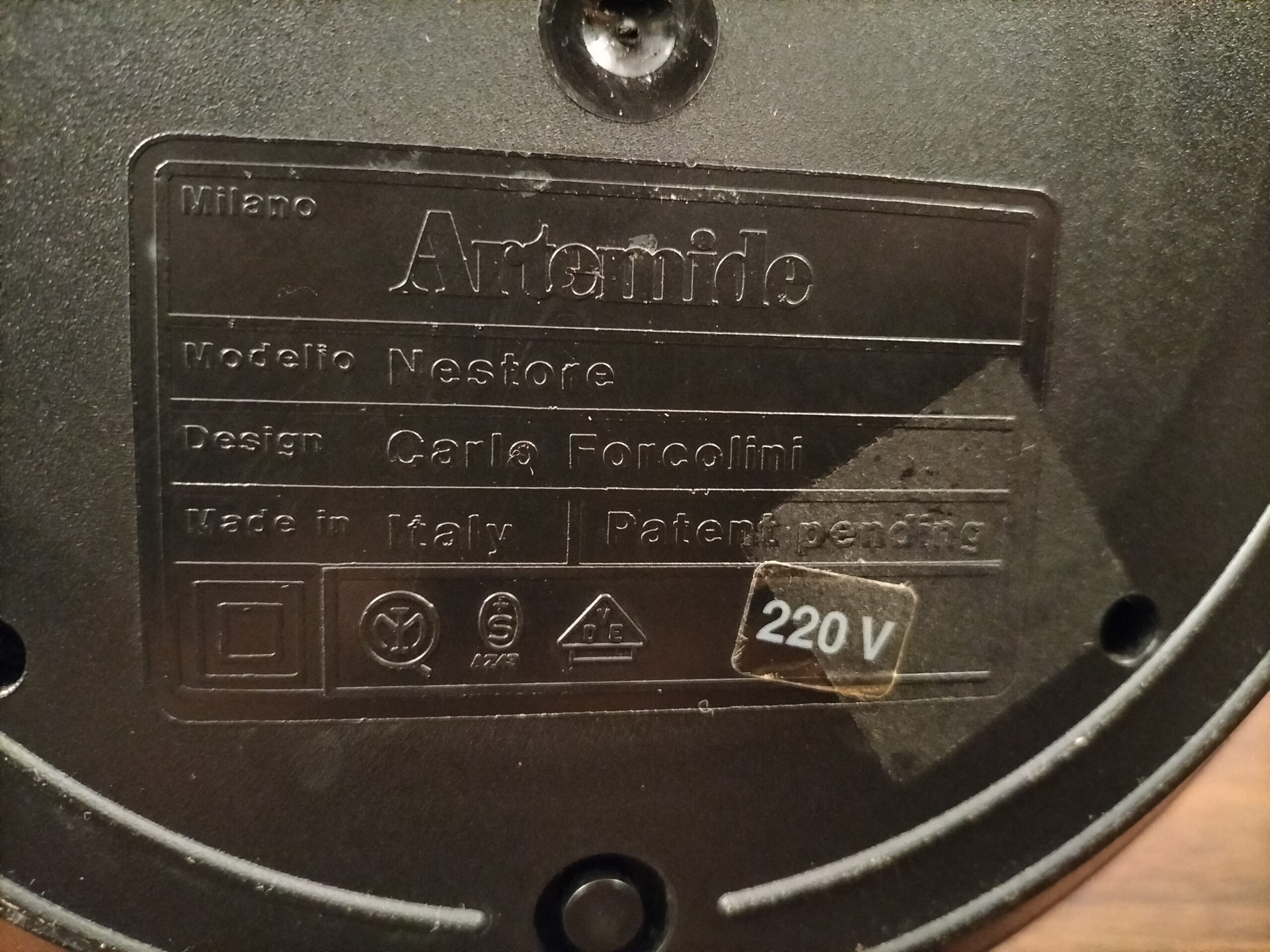 Coppia di lampade Artemide - Carlo Forcolini - immagine 15