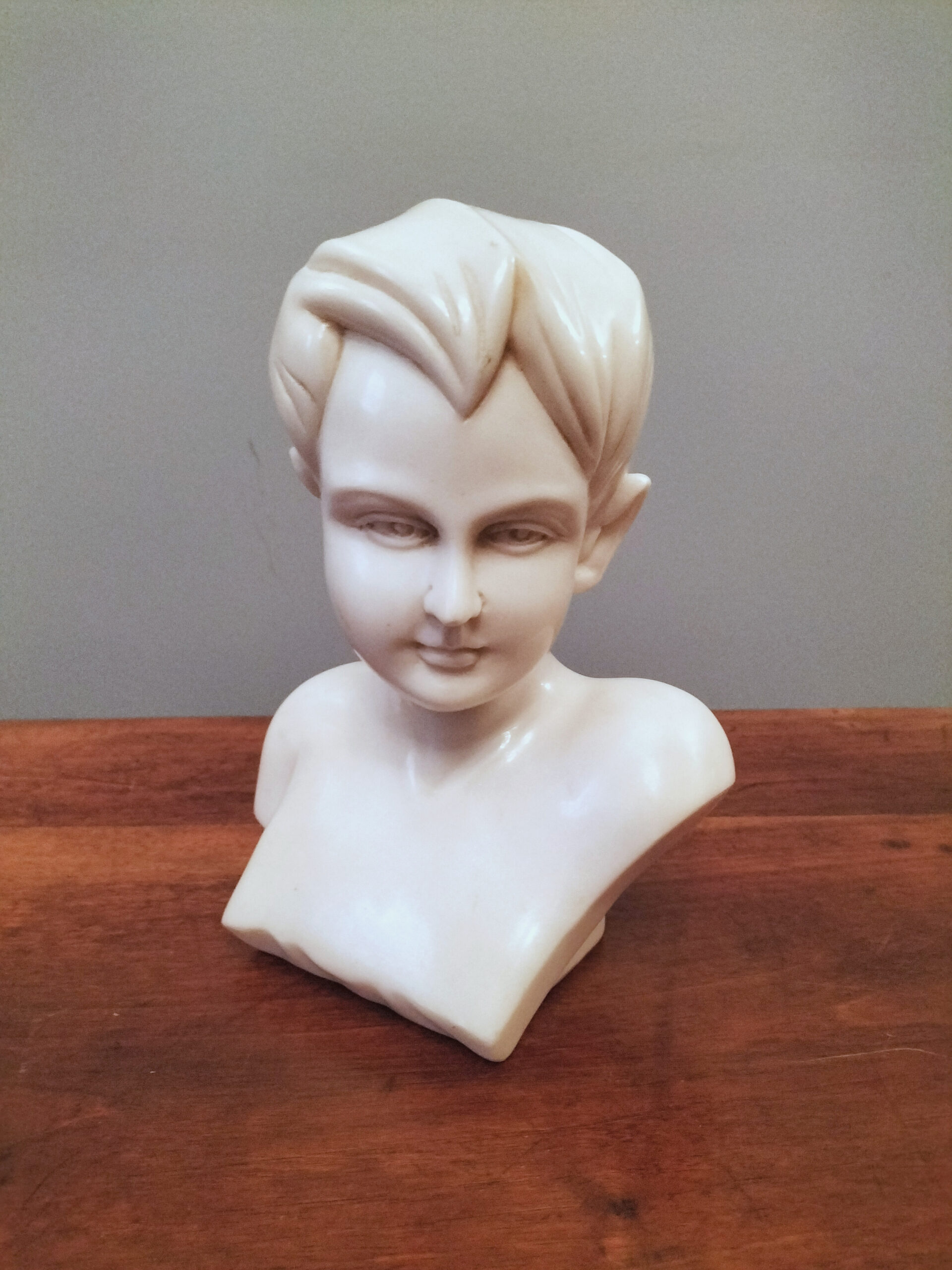 Busto in marmo bianco statuario - immagine 2