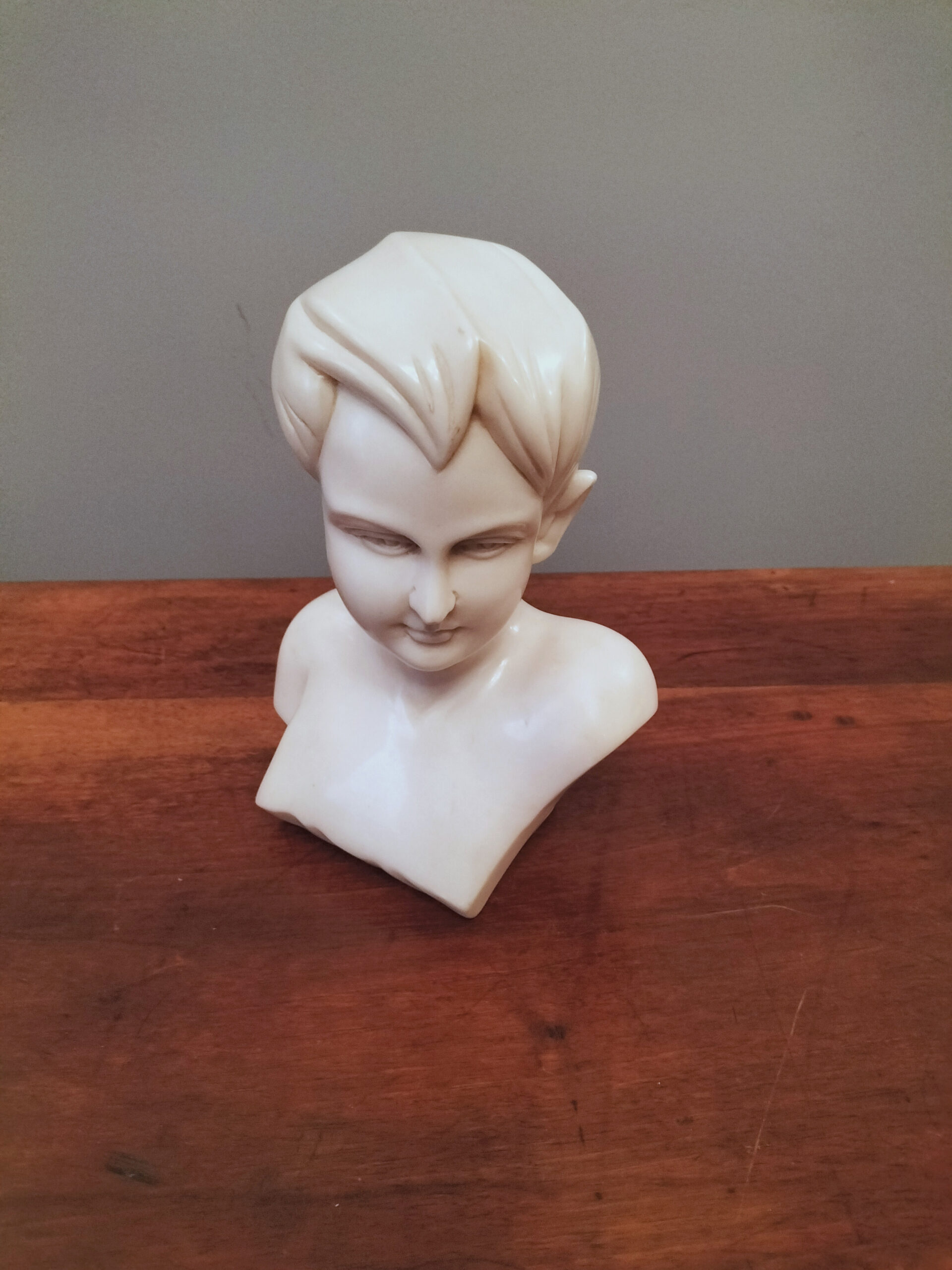 Busto in marmo bianco statuario - immagine 3