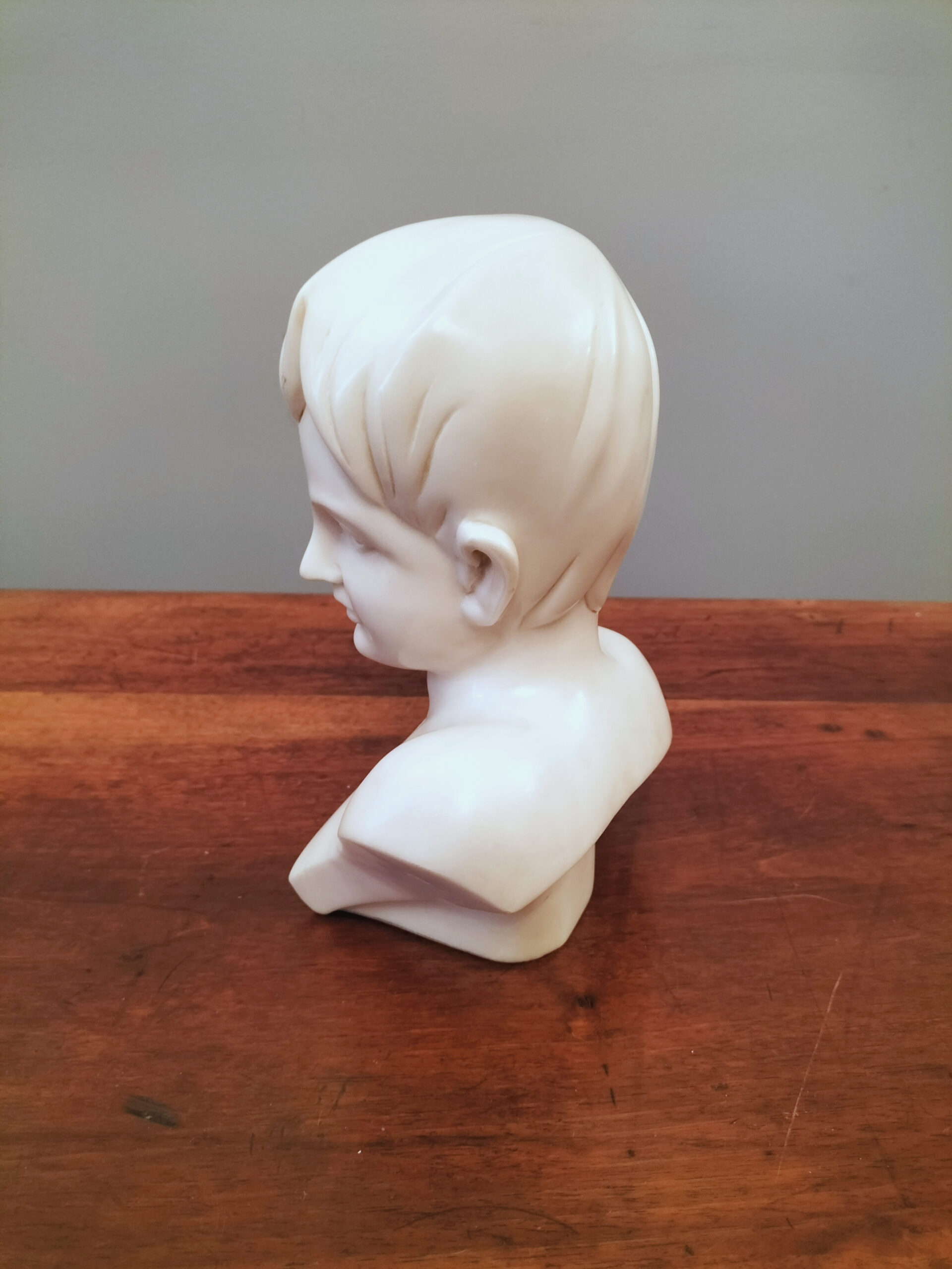 Busto in marmo bianco statuario - immagine 4