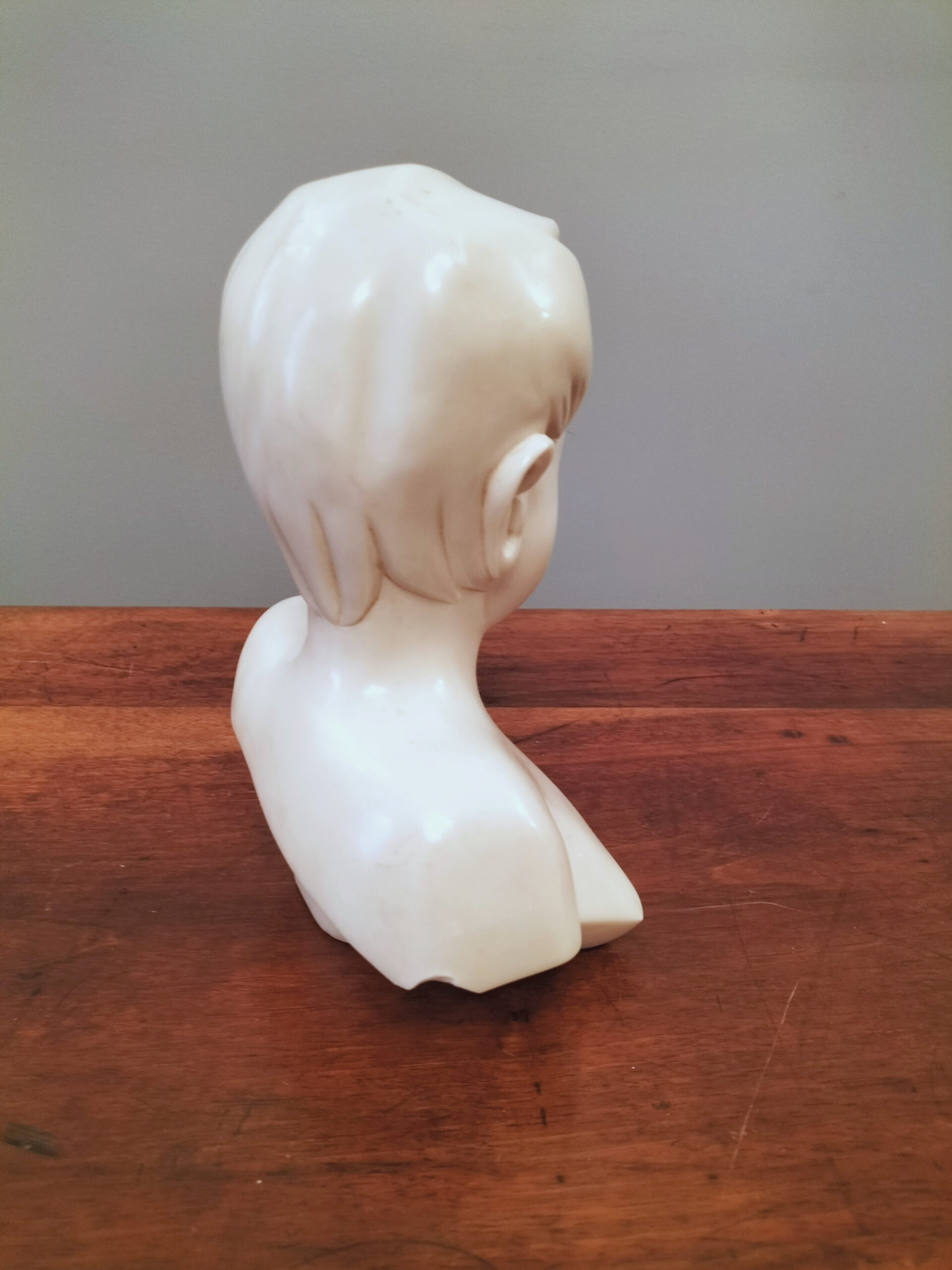 Busto in marmo bianco statuario - immagine 6