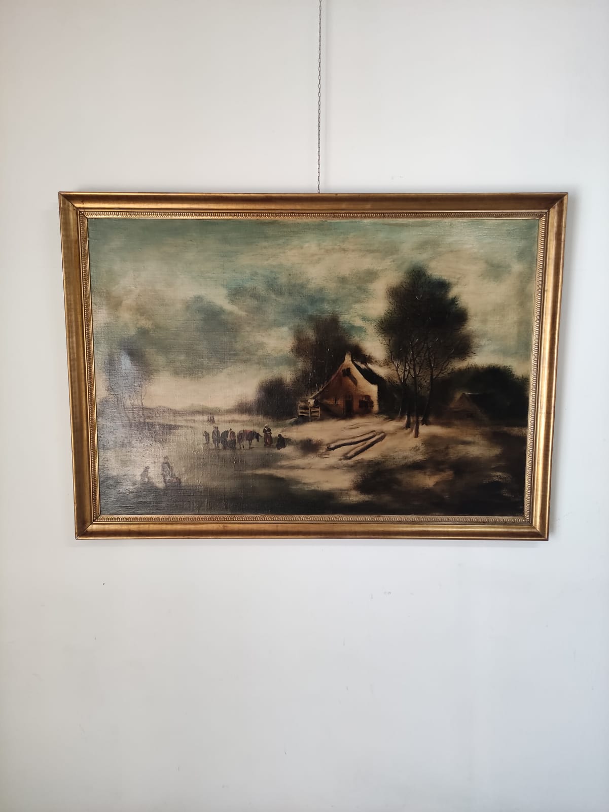 Quadro anni 70 di grandi dimensioni