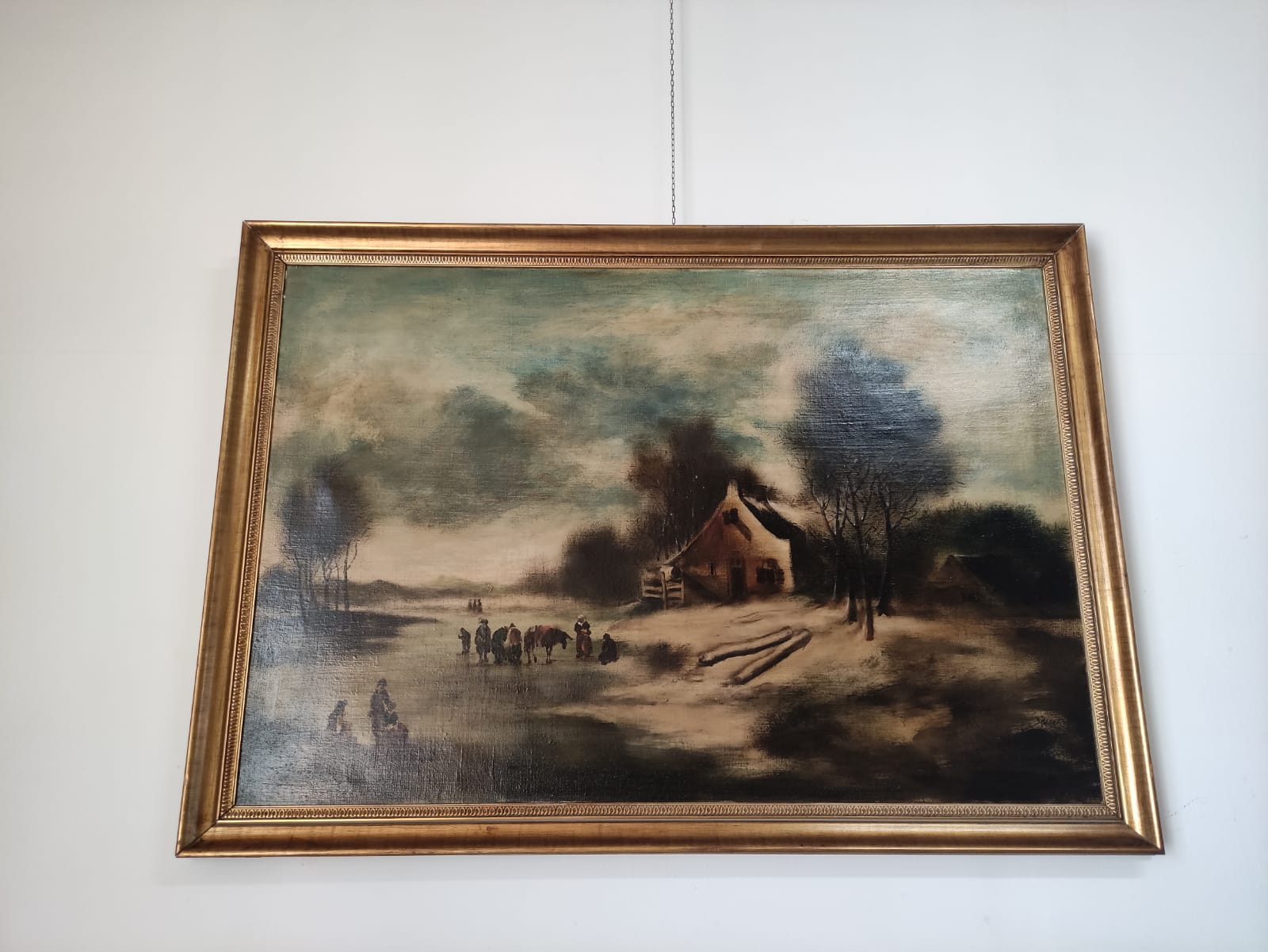 Quadro anni 70 di grandi dimensioni - immagine 4