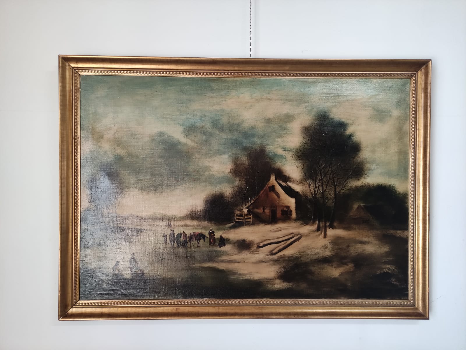 Quadro anni 70 di grandi dimensioni - immagine 5