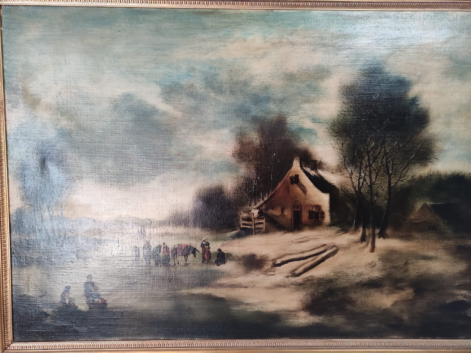 Quadro anni 70 di grandi dimensioni - immagine 6