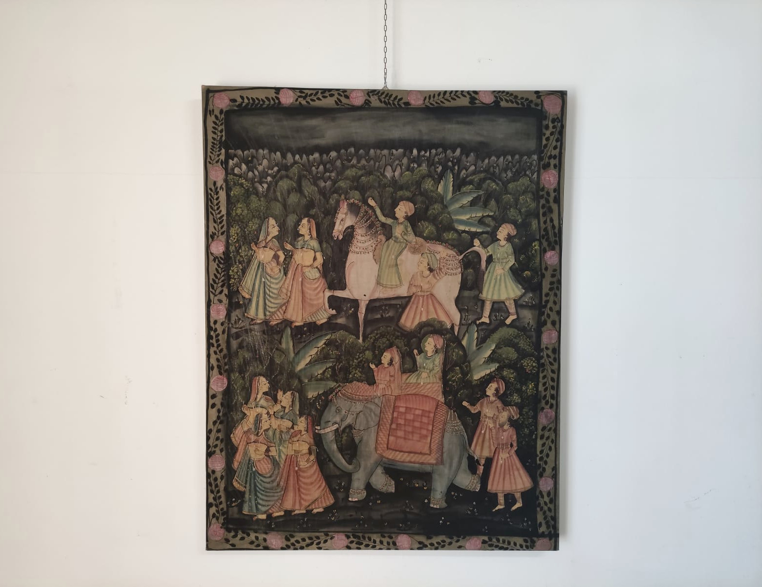 Quadro in tessuto dipinto - immagine 2