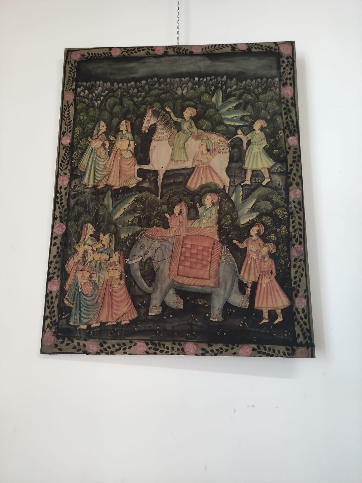 Quadro in tessuto dipinto - immagine 3