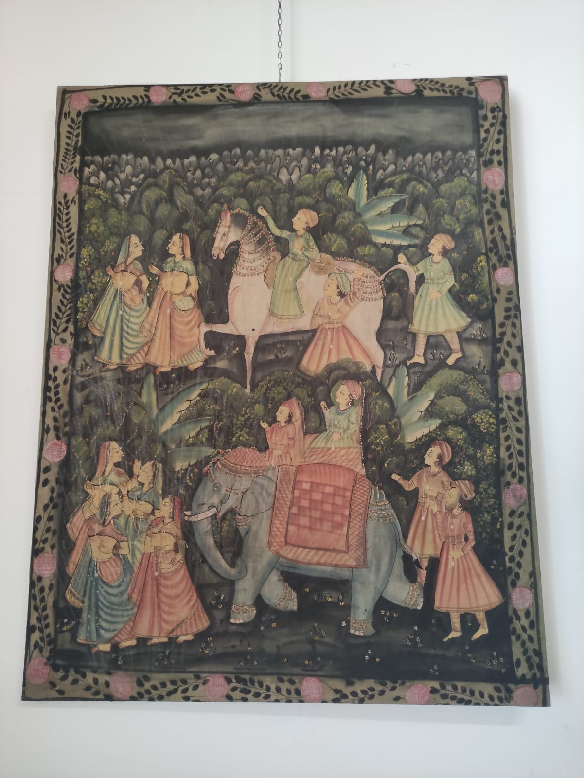 Quadro in tessuto dipinto - immagine 4