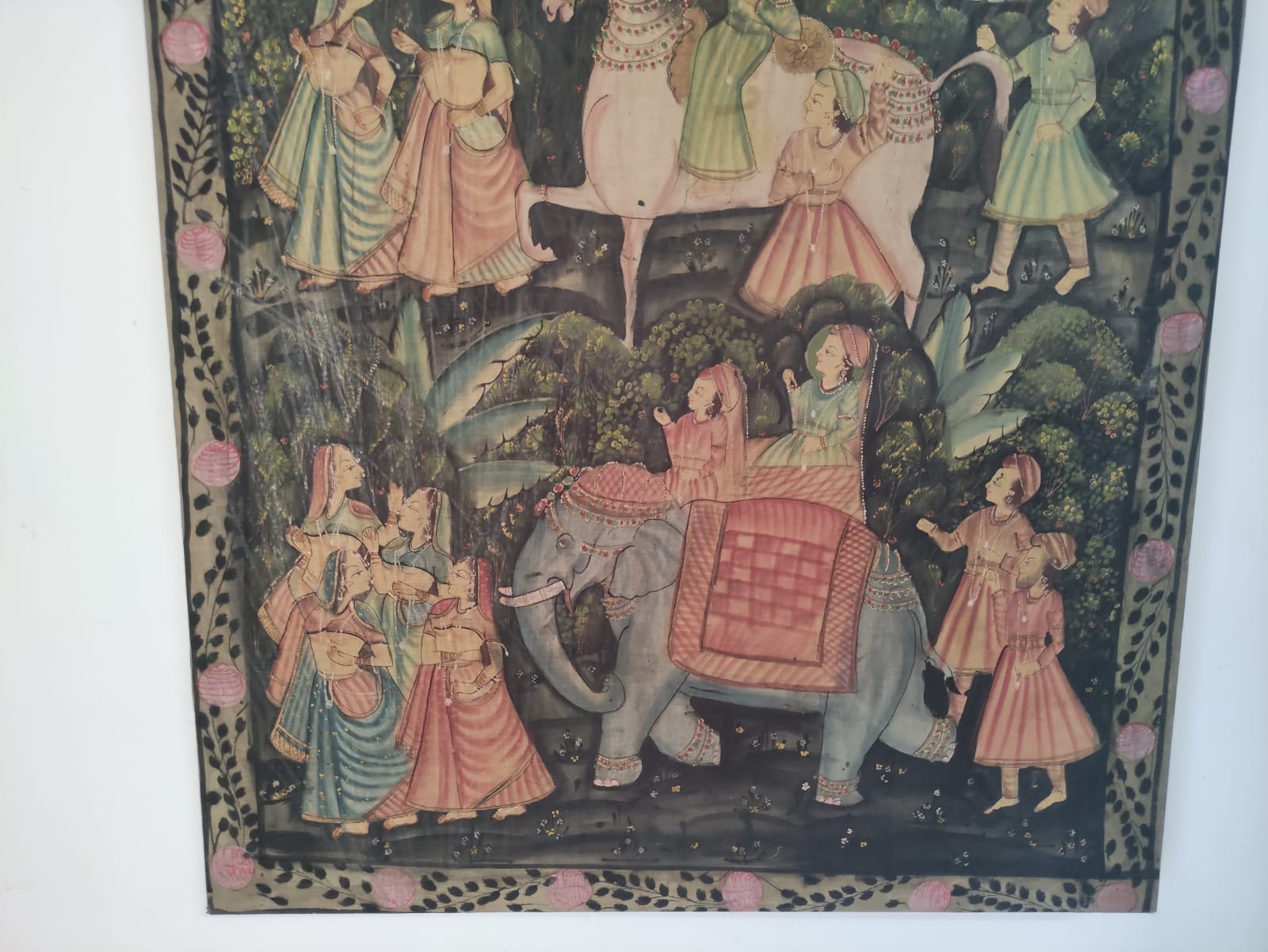 Quadro in tessuto dipinto - immagine 5