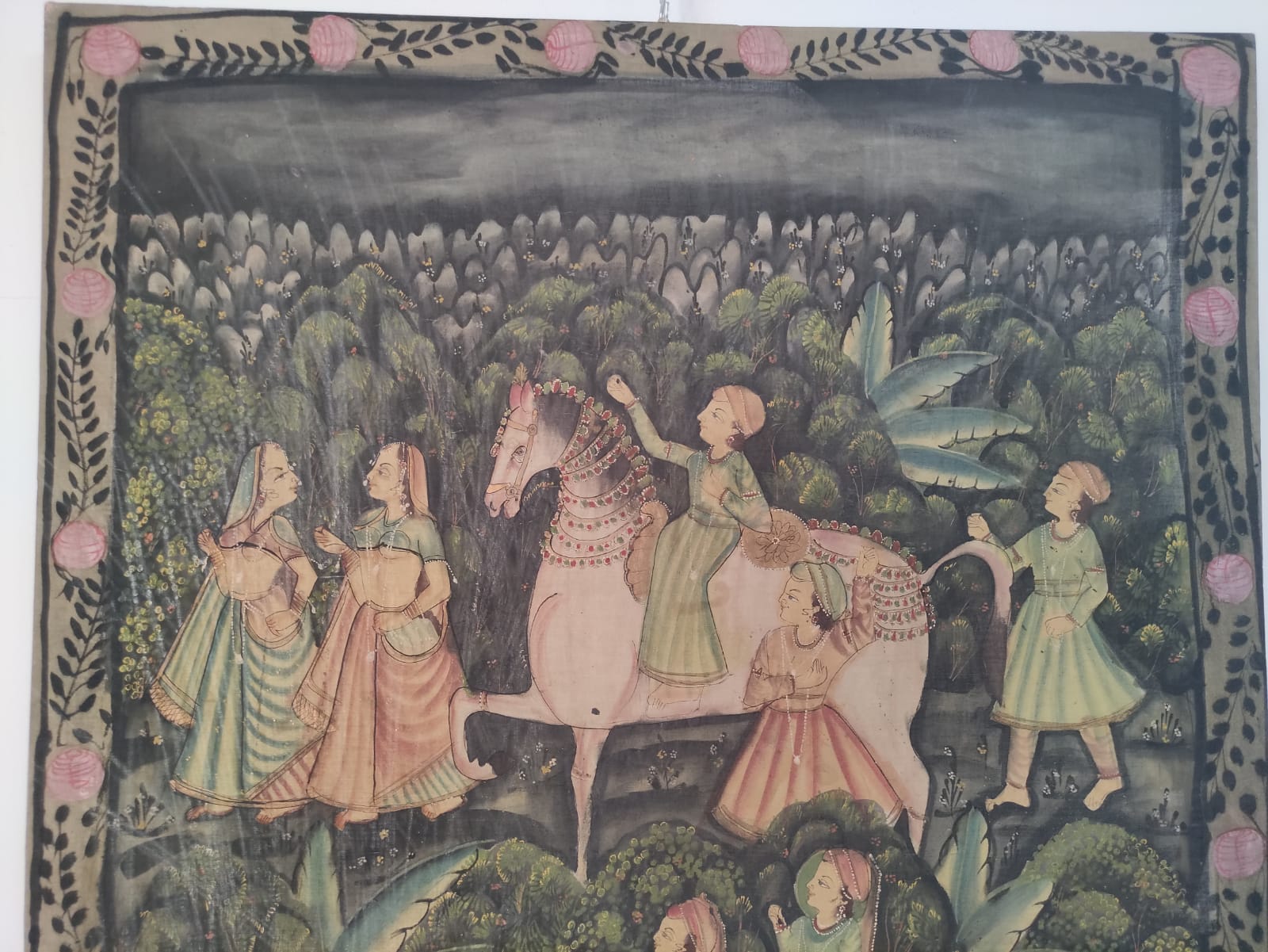 Quadro in tessuto dipinto - immagine 6