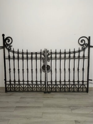 Cancello in ferro battuto metà ‘700
