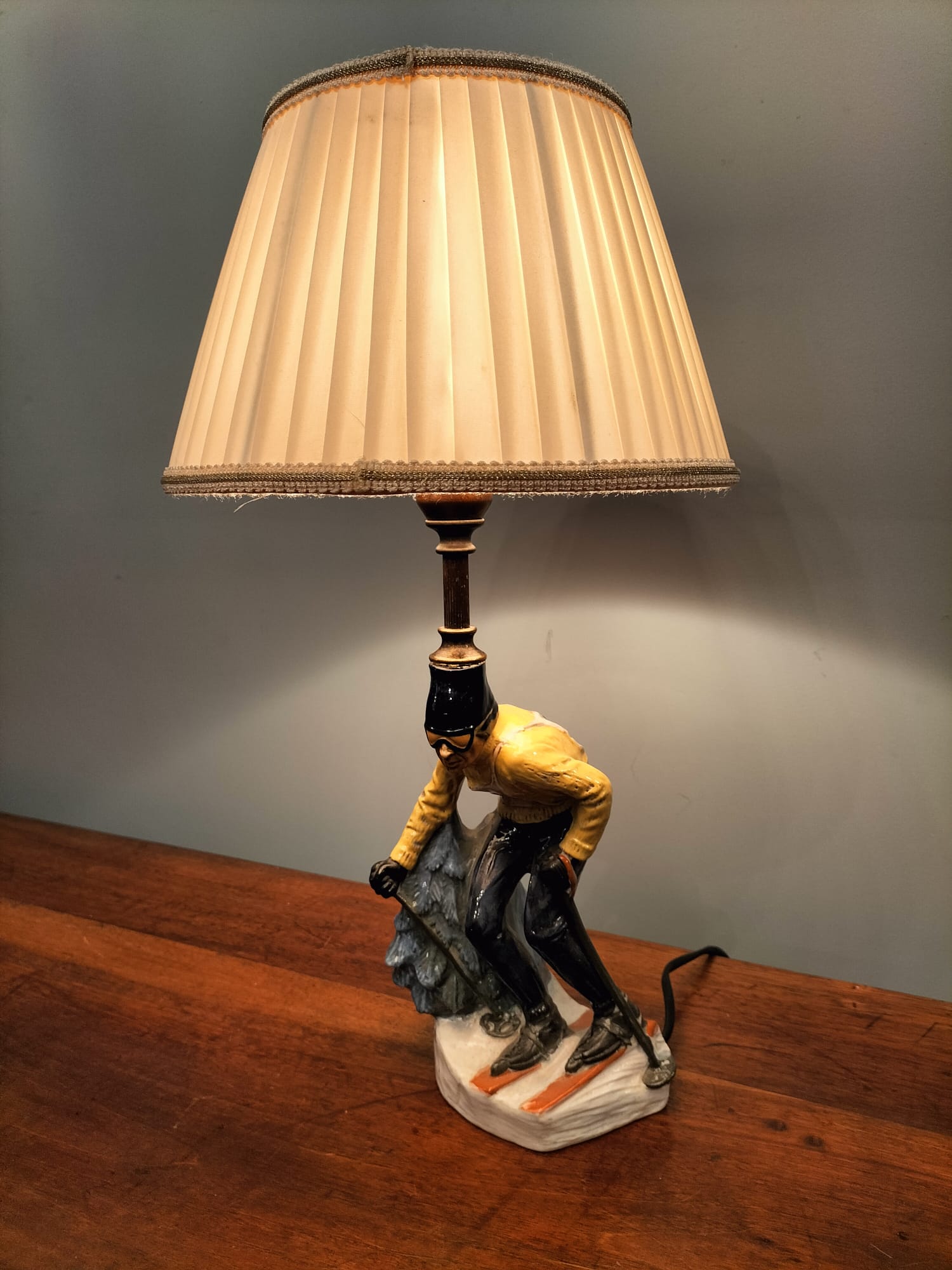 Lume in ceramica “Hand-painted....” - immagine 3