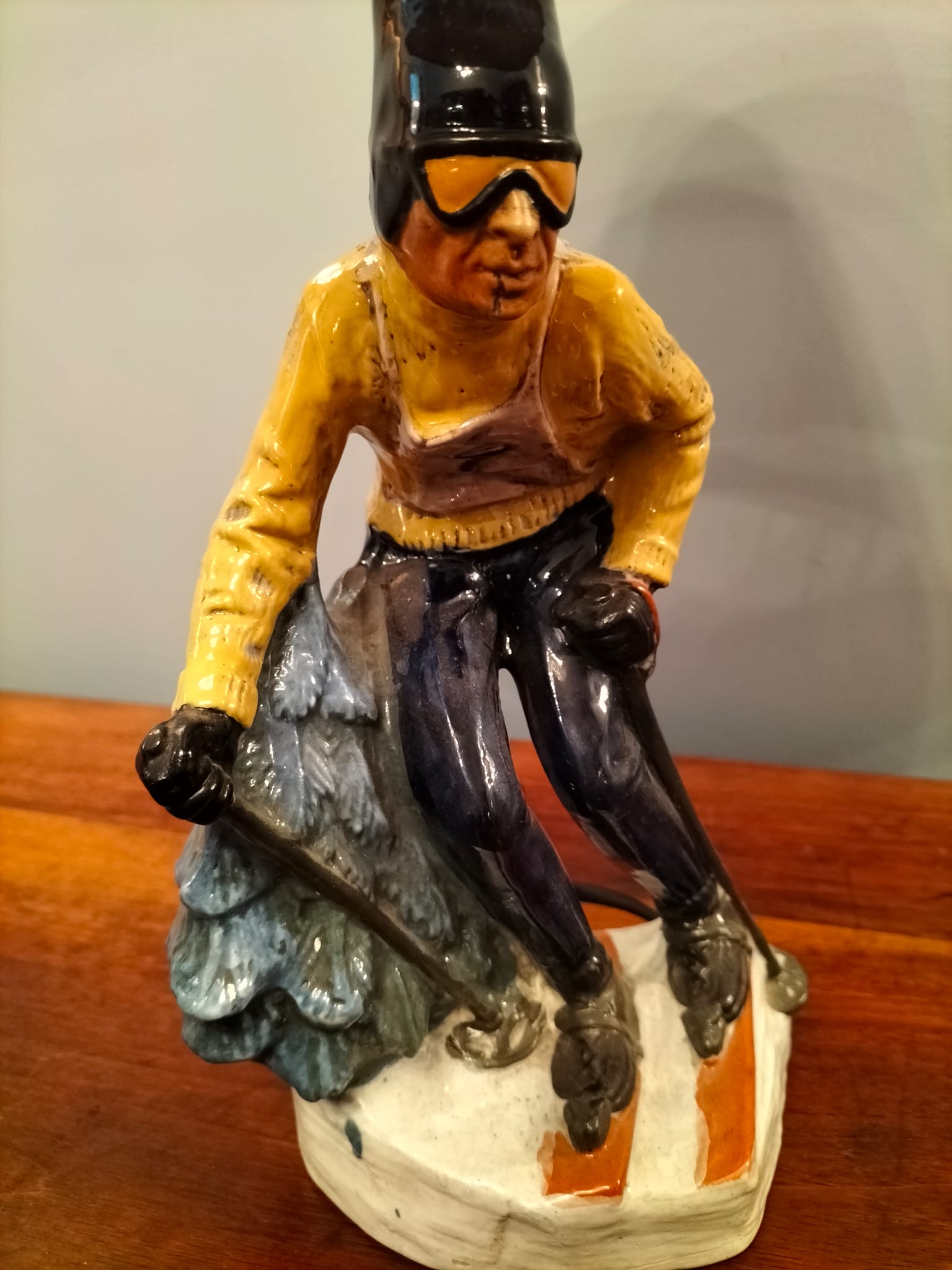 Lume in ceramica “Hand-painted....” - immagine 5