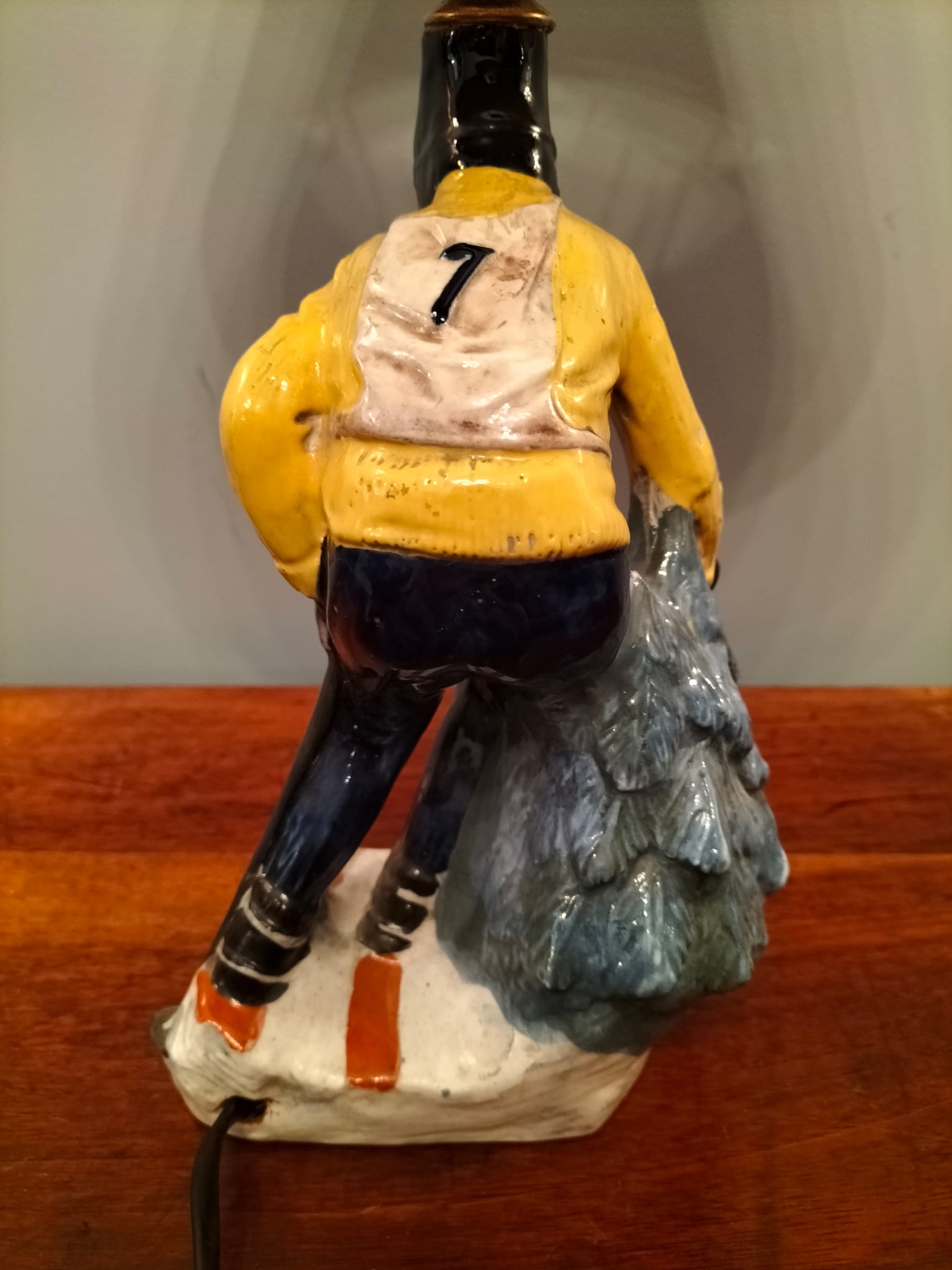 Lume in ceramica “Hand-painted....” - immagine 6