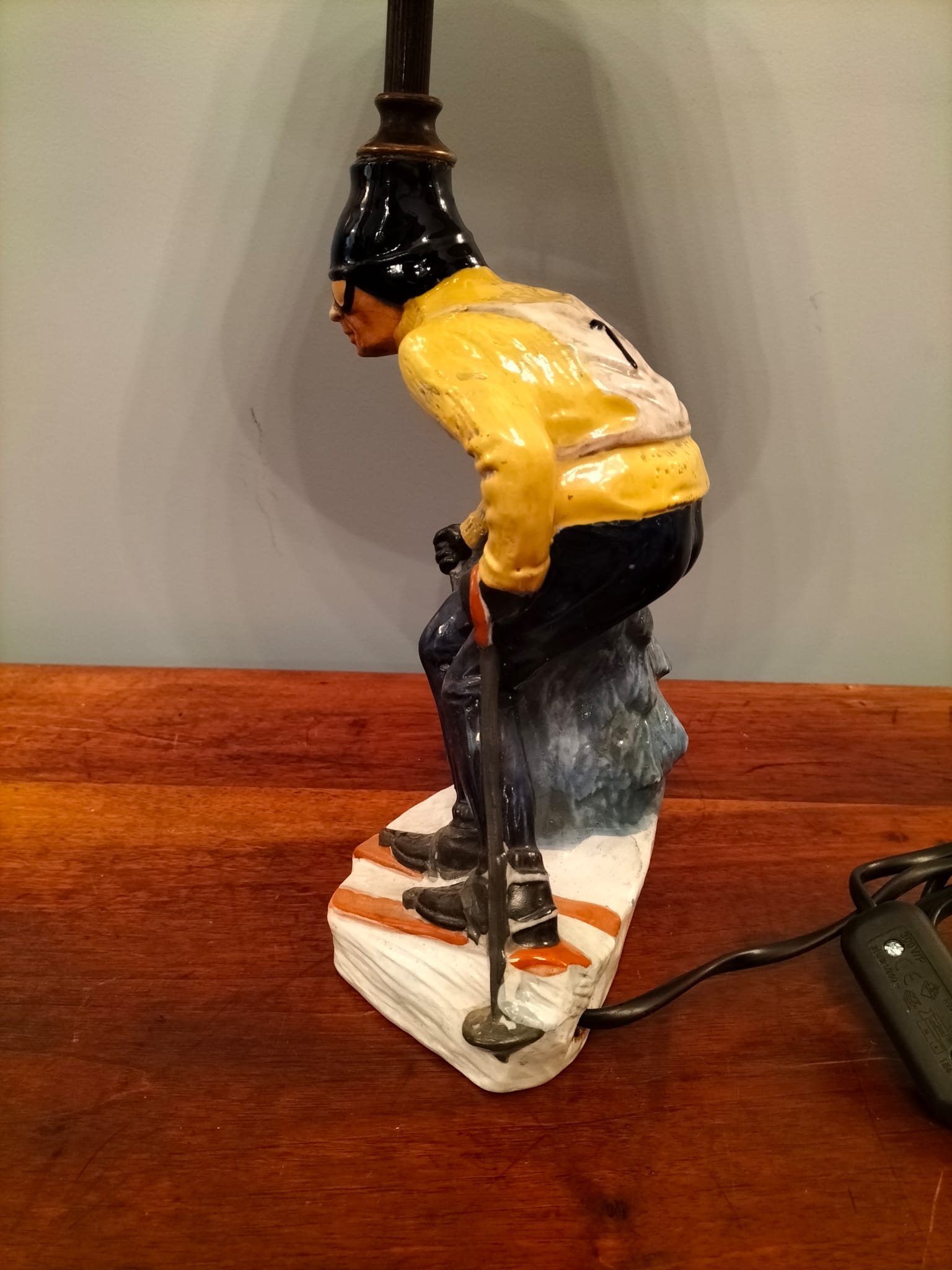 Lume in ceramica “Hand-painted....” - immagine 8