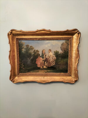 Olio su rame fine ‘800