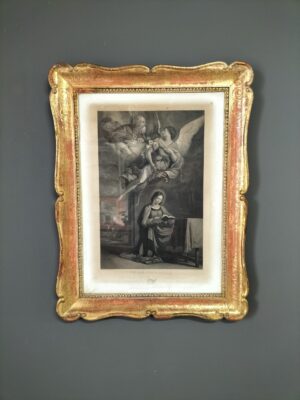 Incisione Madonna Annunziata