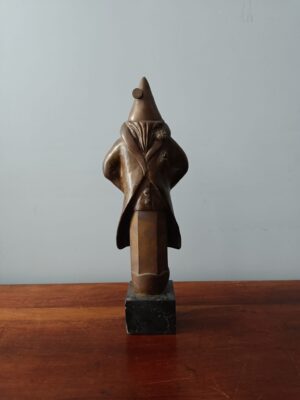 Scultura in bronzo Art Déco