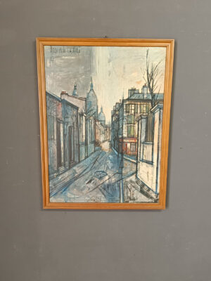 Olio su tela Bouvier de Cachard