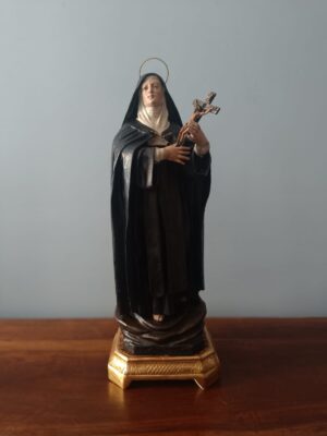 Santa Rita in cartapesta