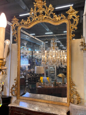 Coppia di Specchiere Dorate