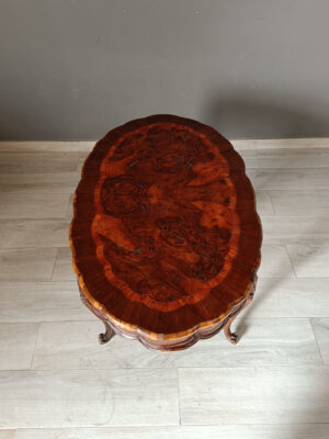 Tavolino ovale da salotto