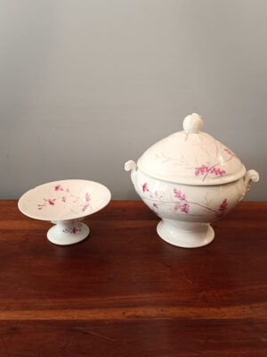 Zuppiera con alzata Ginori