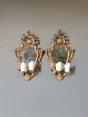 Coppia di specchiere Luigi XIV