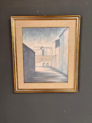 Olio su tela anni 80 Quacquarini