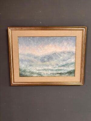 Olio su tela anni 80 Quacquarini