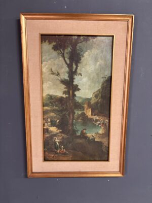 Olio su tela anni 80