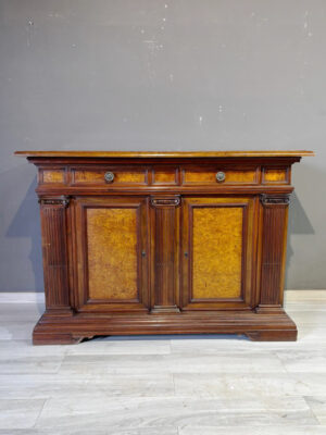 Two-Door Walnut Cabinet