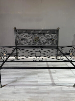 Wrought Iron Double Bed